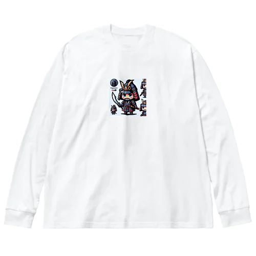 デフォルメ上杉景勝君 Big Long Sleeve T-Shirt