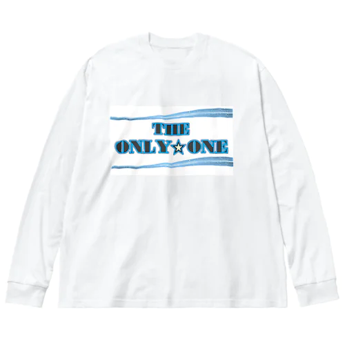 THE ONLY ONE 『ブルーシャドウ』 ビッグシルエットロングスリーブTシャツ