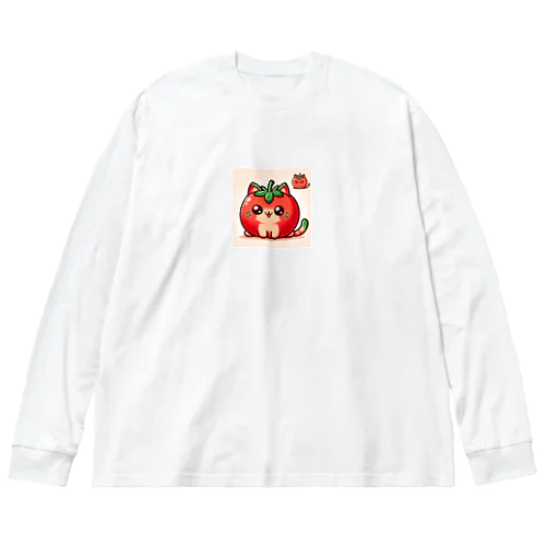 トマト猫 Big Long Sleeve T-Shirt