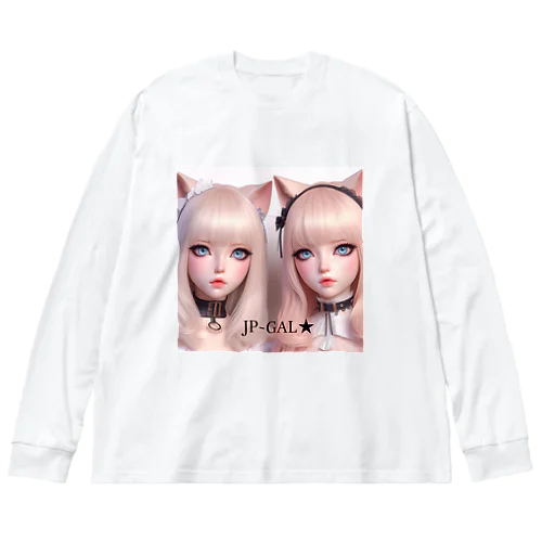 JP-GAL-CAT03 ビッグシルエットロングスリーブTシャツ