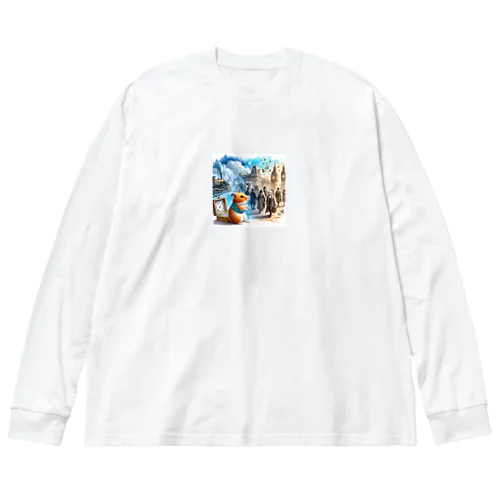 フクの時間旅行 Big Long Sleeve T-Shirt