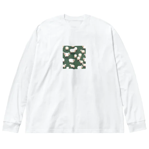 もちもちのひつじ Big Long Sleeve T-Shirt