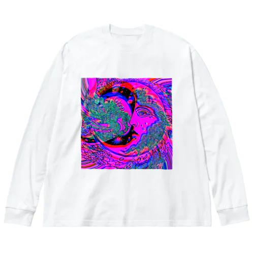 小宇宙B2「Microcosm B2」 Big Long Sleeve T-Shirt