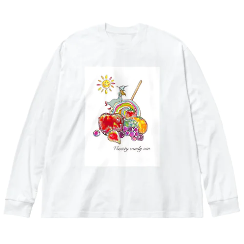 バラエティーキャンディーSANのオリジナルグッズ Big Long Sleeve T-Shirt