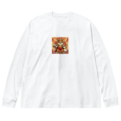 キング琉球　ビックリマン風 Big Long Sleeve T-Shirt