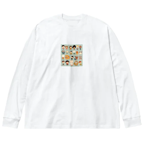 ほのぼの仲間 Big Long Sleeve T-Shirt