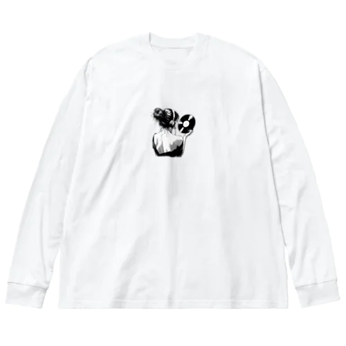 女性レコード Big Long Sleeve T-Shirt