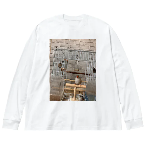 錦華鳥の華ちゃんグッズ Big Long Sleeve T-Shirt