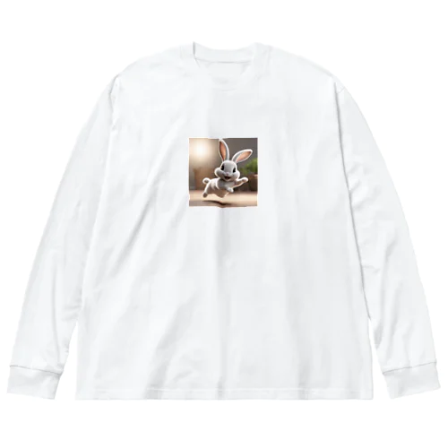 癒しうさぎ Big Long Sleeve T-Shirt