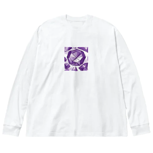 アメジスト Big Long Sleeve T-Shirt