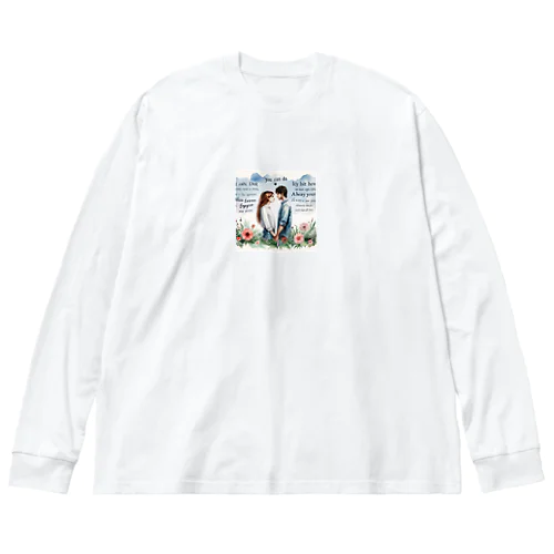 支え合う恋人4 Big Long Sleeve T-Shirt