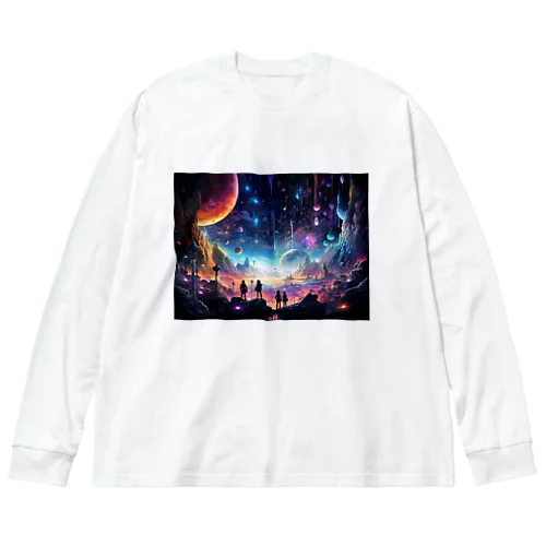 宇宙🪐旅行が大好きな未来くん Big Long Sleeve T-Shirt