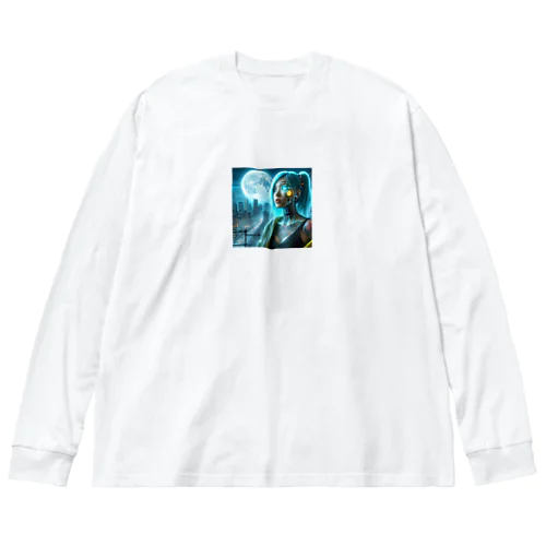 サイバーパンク Big Long Sleeve T-Shirt