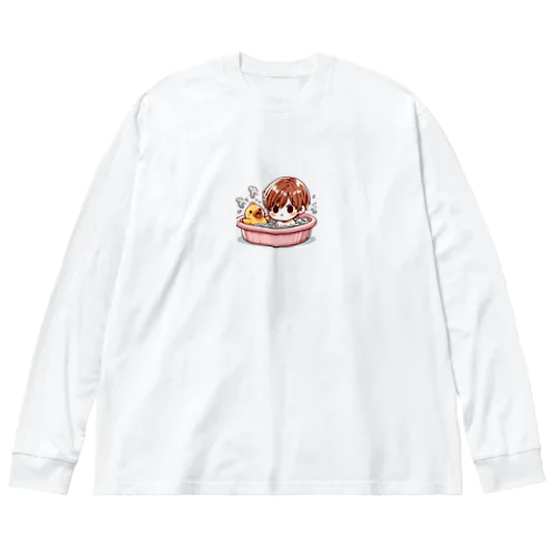 ご機嫌鋭角ボーイ ビッグシルエットロングスリーブTシャツ