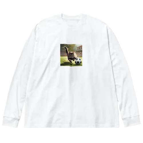 ボール好きな猫 Big Long Sleeve T-Shirt