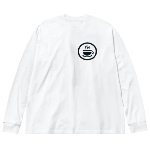 カフェを愛する者 Big Long Sleeve T-Shirt