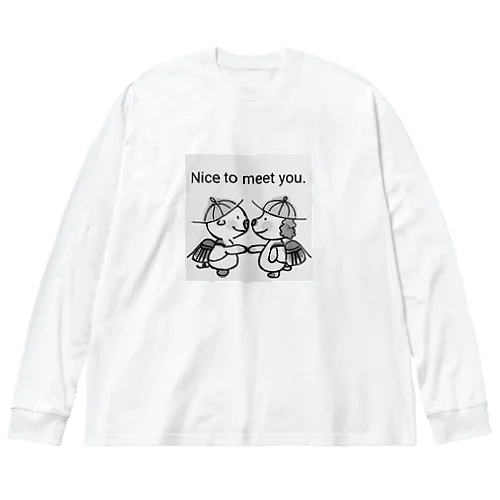 もうすぐ春🌸 ビッグシルエットロングスリーブTシャツ