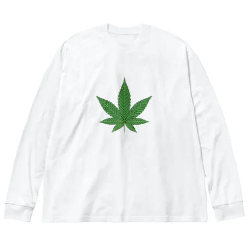大麻 Big Long Sleeve T-Shirt