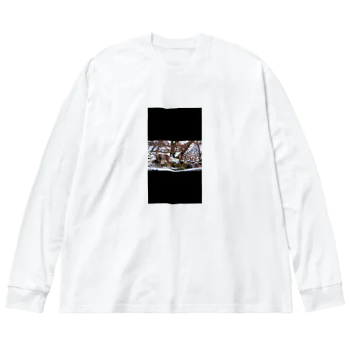 自然の中のシカ Big Long Sleeve T-Shirt