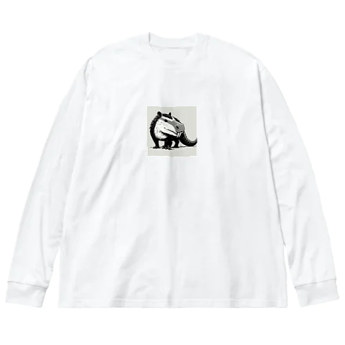 ワニバラ Big Long Sleeve T-Shirt