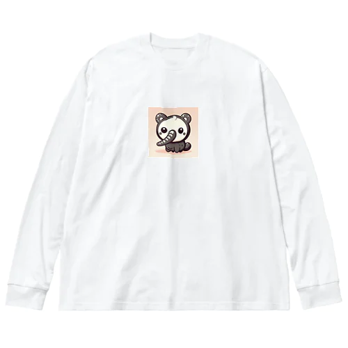 ゾウパンダ Big Long Sleeve T-Shirt