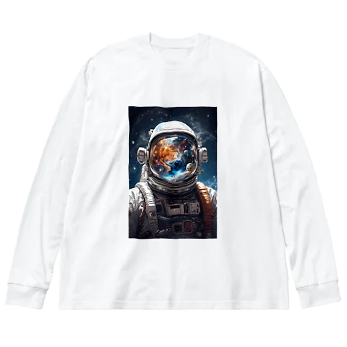 宇宙を視る ビッグシルエットロングスリーブTシャツ