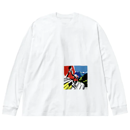 トレッキングLady Big Long Sleeve T-Shirt