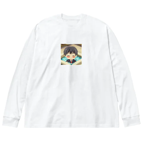 温泉＠サラリーマン Big Long Sleeve T-Shirt