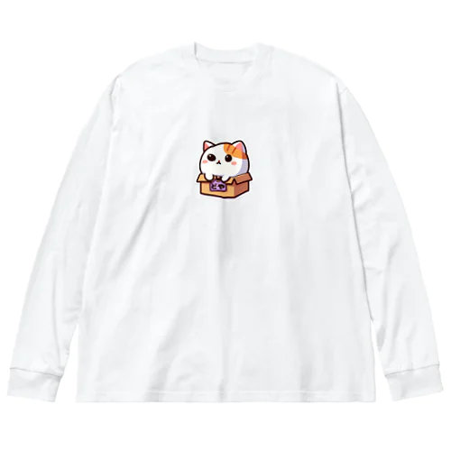 どや猫シリーズ Big Long Sleeve T-Shirt