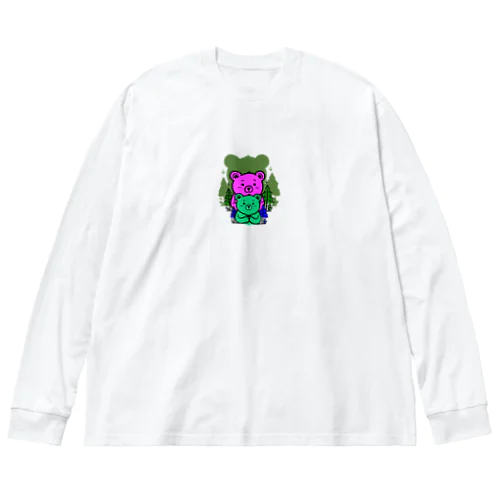 くま３ Big Long Sleeve T-Shirt