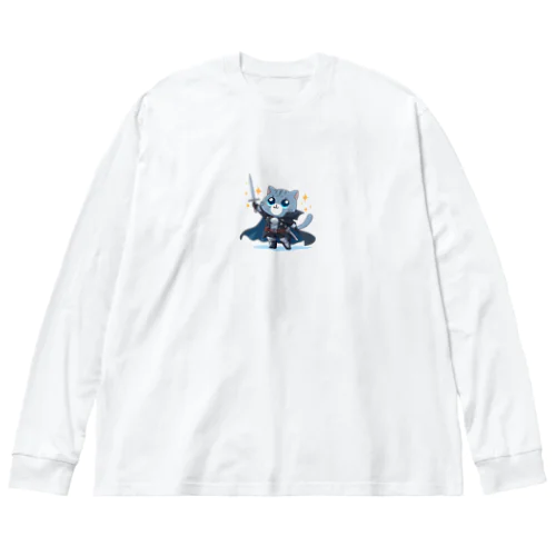 ファンタジー猫シリーズ・勇者 Big Long Sleeve T-Shirt