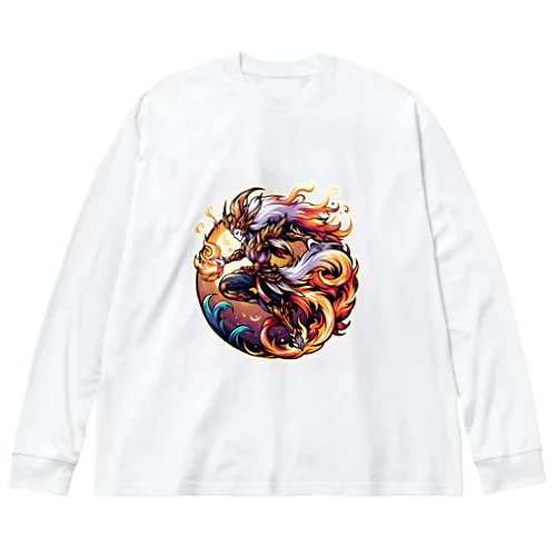 炎風（エンプウ） Big Long Sleeve T-Shirt