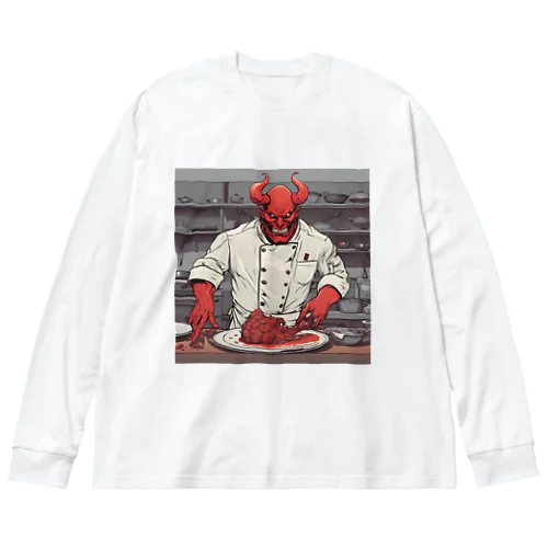 devil's cookingグッズ ビッグシルエットロングスリーブTシャツ