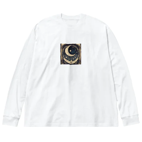 月のシンボル Big Long Sleeve T-Shirt