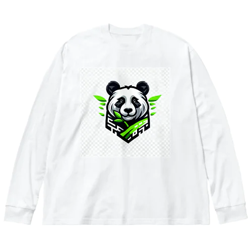 cool panda ビッグシルエットロングスリーブTシャツ