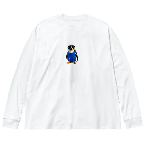 ペンギン犬君 Big Long Sleeve T-Shirt