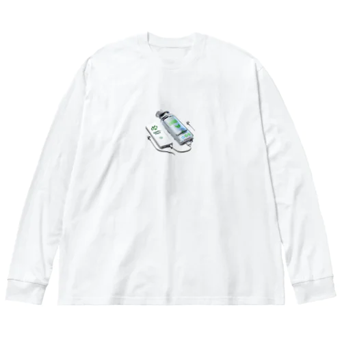 水筒型スマートフォン Big Long Sleeve T-Shirt