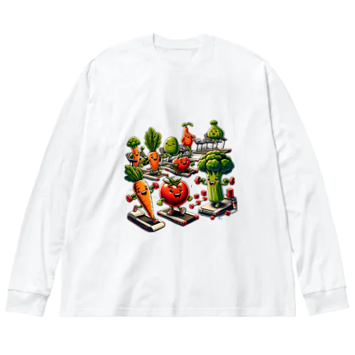 ベジフィット・リボリューション Big Long Sleeve T-Shirt