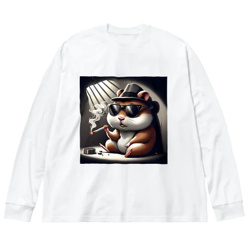 捕まってしまったハム太郎 Big Long Sleeve T-Shirt