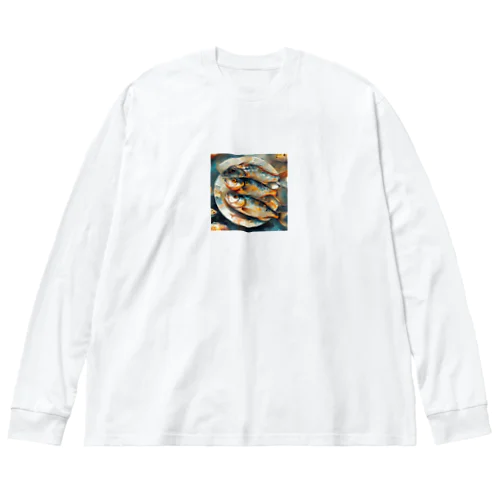 粗食が一番 Big Long Sleeve T-Shirt