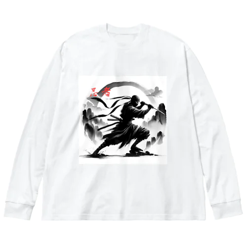 忍びの風 Big Long Sleeve T-Shirt