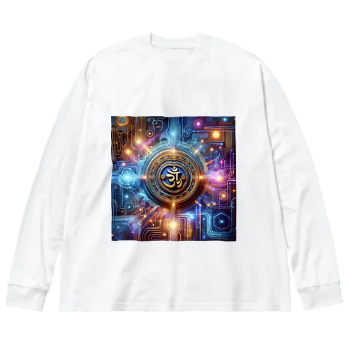 梵字＋AI Big Long Sleeve T-Shirt