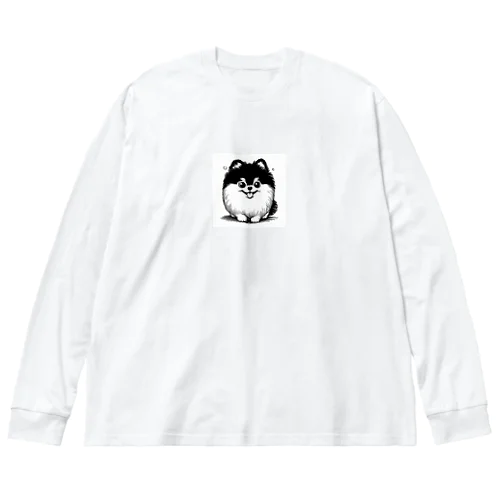 ポメくん Big Long Sleeve T-Shirt