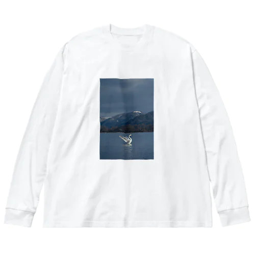 白鳥の湖 Big Long Sleeve T-Shirt