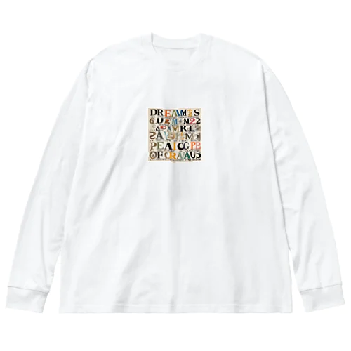 夢の冒険 Big Long Sleeve T-Shirt