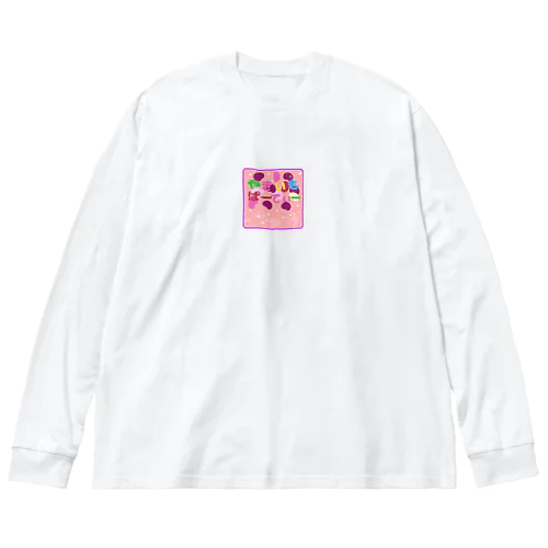 やきいもぱーてぃーグッズ ビッグシルエットロングスリーブTシャツ