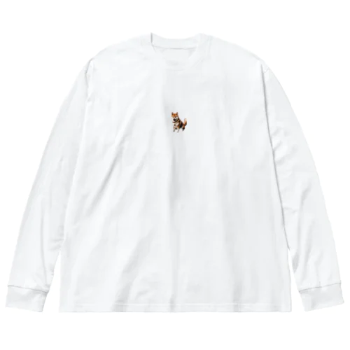 キュートで活発な柴犬 Big Long Sleeve T-Shirt