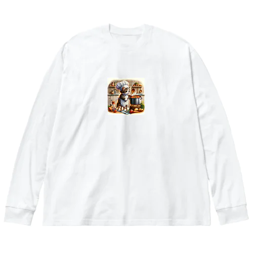 子猫のシチュー Big Long Sleeve T-Shirt