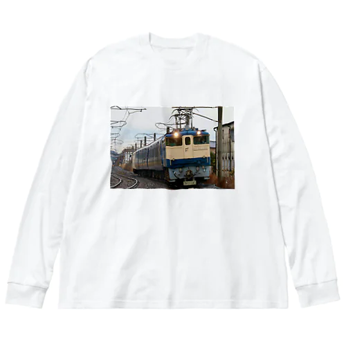 EF65牽引　ロイヤルエクスプレス四国 Big Long Sleeve T-Shirt