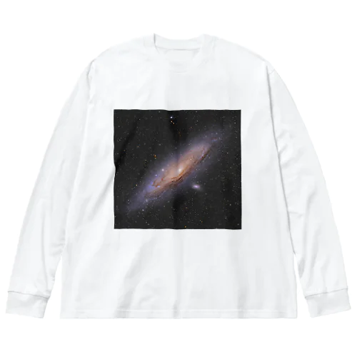 アンドロメダ銀河 Big Long Sleeve T-Shirt